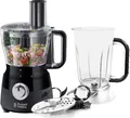 Produktbild: Russell Hobbs Küchenmaschine 600 W mattschwarz 2 Speeds and Pulse 1.5L Bowl + Blending Jug (23826 026 002)