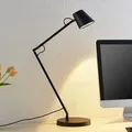 Produktbild: Tischleuchte Lucande, Tarris, dimmbar, Schwarz, für Arbeitszimmer / Büro, Metall, Modern - 18 - 46