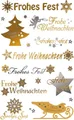 Produktbild: Avery Zweckform Aufkleber AVERY Zweckform ZDesign Weihnachts-Sticker Schrift + Symbole 52720