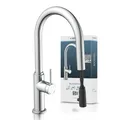 Produktbild: Küchenarmatur SCHÜTTE 79516 Blackpool Chrom ausziehbarer Auslauf