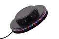 Produktbild: LED Lichtrad Band Partylicht Musiksensor 48xRGB-LED USB-Kabel Ø12,5cm Briloner
