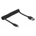 Produktbild: Delock USB A - USB C (0.70 m, USB 3.2 Gen 2) (85349)