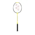 Produktbild: YONEX Nanofare Badmintonschläger mit 1000 Spielen, 4U, 5G, Blitzgelb, Smash-Geschwindigkeit, mittelsteif, Aero-Rahmen, Explosives Sonic Flare System, Headlight, entwickelt von Japan
