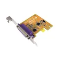 Produktbild: SUNIX PAR6408A PCIe Karte mit Anschluss Parallel IEEE1284 LPT, DB-25, Low Profile