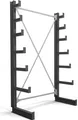 Produktbild: STIER Kragarmregal, einseitig, 1 Feld mit 6 abstiegenden Ebenen, BxHxT 1300x2000x500mm, Regalsystem mit 6 nach oben verjüngenden Kragarmen, Tragkraft pro Kragarm 200kg, Lagersystem mit stabiler