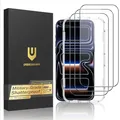 Produktbild: UNBREAKcable Panzer Schutz Glas für iPhone 17 Pro, 3 Stück Härtegrad 9H Bruchsicheres Schutzfolie [99,99% HD-Klarheit] [Einfache Montage] [Hüllenfreundlich] [Blasenfrei] für Apple 17 Pro - 6,3 Zoll