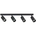Produktbild: Spot Deckenleuchte MALGA 4 schwarz 4-flammig 4x GU10 EDO777350 EDO - Schwarz