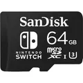 Produktbild: SANDISK Nintendo Switch (64 GB, microSDXC, U3, UHS-I) (SDSQXAT-064G-GNCZN)