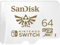 Produktbild: SANDISK microSDXC™, Speicherkarte für Nintendo Switch, 64 GB, Weiß