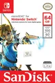 Produktbild: Micro SD - SDXC SanDisk 64GB Für Nintendo Switch - Design: The Legend Of Zelda