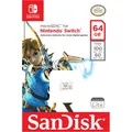 Produktbild: Sandisk microSDXC Extreme U3 UHS-I 64GB für Nintendo Switch Speicherkarte card