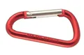 Produktbild: Conacord Karabinerhaken 80 mm Alu rot Karabiner Haken Schnapphaken Schlüssel