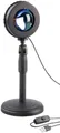 Produktbild: PEARL Sonnenuntergang Lampe: LED-Sonnenuntergangsleuchte, Teleskop-Ständer, USB (Sonnenuntergang Projektionslampe, Projektionslicht, Sonne)