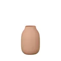 Produktbild: blomus Vase -COLORA- | Blumenvase aus Keramik | Farbe Amber Brown | Größe S Ø11x15H cm | hochwertige Handarbeit