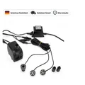 Produktbild: Ring Springbrunnenpumpe 1500 l h mit 3 LED-Ringen, Schwarz, 25W, 2m Kabel, max.