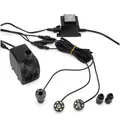 Produktbild: Springbrunnenpumpe mit LED-Ring 1500 l/h Beleuchtung Wasserspiel Gartenbrunnen