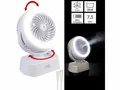 Produktbild: Sichler USB Mini Luftbefeuchter Akku Tisch Ventilator Vernebler für Hitze Klima
