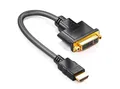 Produktbild: deleyCON deleyCON HDMI zu DVI Adapter - Stecker auf Buchse - FullHD - TV / Video-Kabel