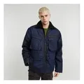 Produktbild: G-Star für Herren. D25180-4639-G831 Utility Sherpa Jacke navy (L), Lässig, Baumwolle, Marine