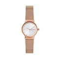 Produktbild: Skagen Damenuhr Freja Quarz Milanaiseband aus Edelstahlband roségoldfarbenfarben,SKW2665