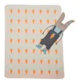 Produktbild: Babydecke Juwel in der Puppe 'Hase' 70 x 90 cm Rohweiß, DAVID FUSSENEGGER