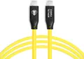 Produktbild: COBRATETHER Kabel USB-C/USB-C 5m gelb