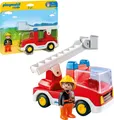 Produktbild: Playmobil 6967 1.2.3 Feuerwehrleiterfahrzeug Truck Kleinkind