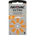 Produktbild: Typ 13 PR48 Rayovac Extra Advanced Hörgerätebatterien 1,45 V - Orange - 38 x 8 S...