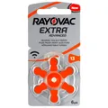 Produktbild: kQ RAYOVAC EXTRA Advanced Hörgerätebatterie Typ 13 1.45V 1 x 6er Blister