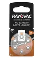 Produktbild: 6 x Rayovac Acoustic Hörgerätebatterien Knopfzelle PR48 Typ 13 310 mAh