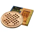 Produktbild: 3159 - Solitaire, groß, Bambus, Brettspiel aus Holz, 1-2 Spieler, ab 8 Jahren