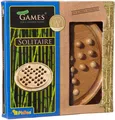 Produktbild: Philos 3159 - Solitaire, groß, Bambus, Green Games, Strategiespiel