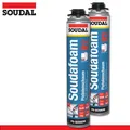 Produktbild: Soudal 2x750 ml Soudafoam Gun B2 Pistolenschaum Füllschaum Dämmschaum Champagner
