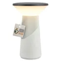 Produktbild: BRILONER - Pilia LED Tischlampe kabellos IP44 mit Touch, dimmbar, warmweißes Licht, Tischlampe Akku, Nachttischlampe, Leselampe, LED Lampe, German Design Award Winner 2026, 15x24 cm, Grau-Anthrazit