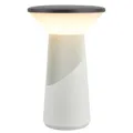 Produktbild: LED Tischlampe Akku Lampe Tischleuchte Kabellos Dimmbar Touch Outdoor Grau