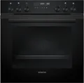 Produktbild: Siemens HE278GBB4 Einbau-Herd kochfeldgebunden DeepBlackInox Pyrolyse cookControl30 softMove 9Heizarten