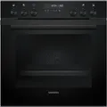 Produktbild: Siemens iQ500, Einbau-Herd, 60 x 60 cm, Deep black inox HE278GBB4