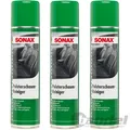 Produktbild: 3x 400ml SONAX POLSTERSCHAUMREINIGER TEXTIL UND POLSTERREINIGER SITZE FUßMATTEN