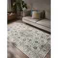 Produktbild: benuta Teppich Laury, rechteckig, Höhe: 5 mm, Teppich Wohnzimmer, Schlafzimmer, Esszimmer, Flur, Kunstfaser, Cozy beige|weiß 160 cm x 230 cm x 5 mm