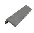 Produktbild: WPC Profi Terrassendielen MUSTER L-Abschlussleiste 15 cm steingrau 60x40 mm, (Abschlussleiste, Musterstück 15 cm)