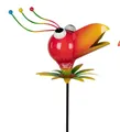 Produktbild: formano Gartenstecker Sommerzeit Farbe: Rot, Motiv: Vogel