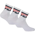 Produktbild: FILA Unisex Quarter Socken, Weiß, 39-42 EU