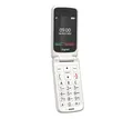 Produktbild: Gigaset Beschriftungsband Gigaset GL 595 Pearl White, Seniorenhandy mit großen Tasten, Notruffunktion, IP44-Zertifizierung