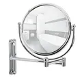 Produktbild: WENKO Wand-Kosmetikspiegel Deluxe silber