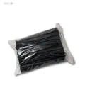 Produktbild: 100-teiliges Schrumpfschlauch-Sortiment schwarz, lose abgepackt, Isolierschlauch