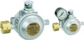 Produktbild: GOK Gewerberegler Kombi 50 mbar für bis zu 33 kg Gasflaschen, Variante:Mit Manometer