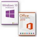 Produktbild: Microsoft Windows 10 Professional + Microsoft Office 2019 Professional Plus Lizenz für 3 PC