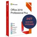 Produktbild: Microsoft Office 2019 Pro Plus ESD BIND Retail-Key / Online-Aktivierung Deutsch