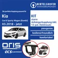 Produktbild: Für KIA Cee'd Sporty Wagon Typ CD 03.2018-jetzt AHK starr +13pol sp. E-Satz TOP