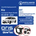 Produktbild: Für KIA Cee'd Sporty Wagon (Kombi) Typ CD 18- AHK starr +13pol spez. E-Satz TOP